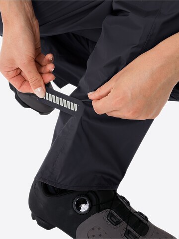 VAUDE Regular Outdoor trousers 'Drop II' in Black
