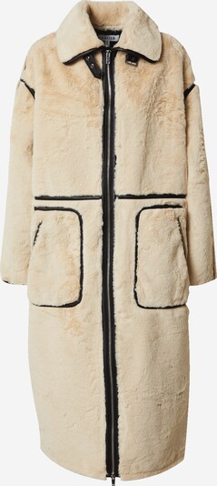 EDITED Płaszcz zimowy 'Momoko' w kolorze beżowy / czarnym, Podgląd produktu