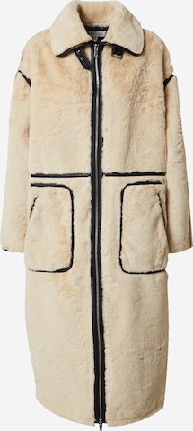 EDITED Ανοιξιάτικο και φθινοπωρινό παλτό 'Momoko' σε μπεζ: μπροστά