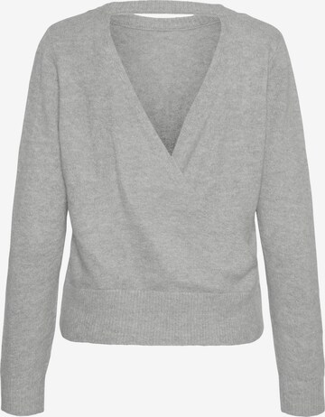 VERO MODA Pullover 'PLAZA' in Grau