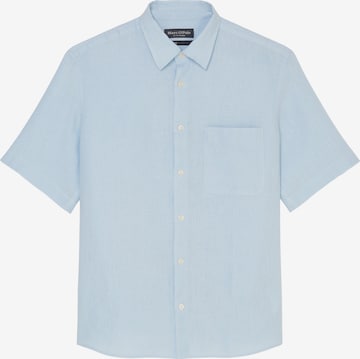 Coupe regular Chemise Marc O'Polo en bleu : devant