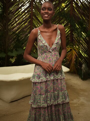 Robe 'Robe Longue Pamela' Miss June en rose