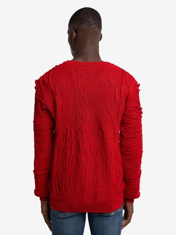 Carlo Colucci Sweater 'Dandaro' in Red