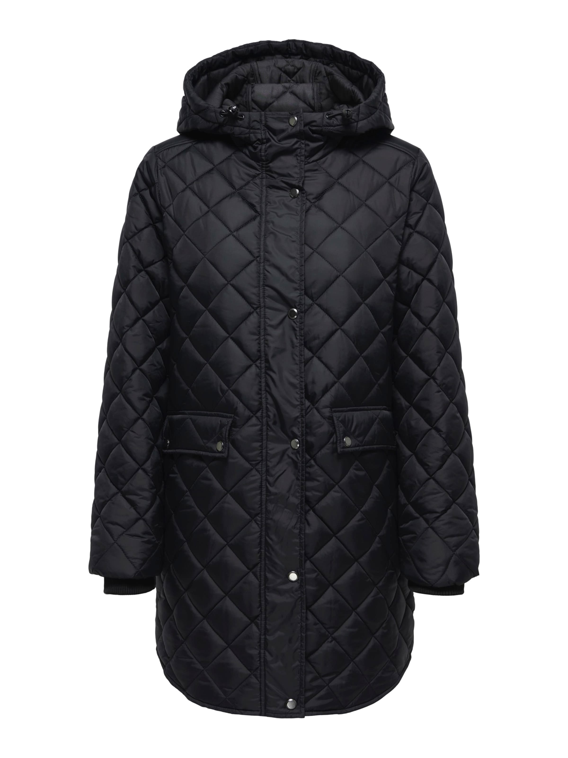 melns ONLY Starpsezonu jaka 'ONLMUNTHE': no priekšpuses