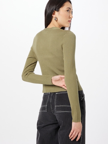 Cardigan Urban Classics en vert