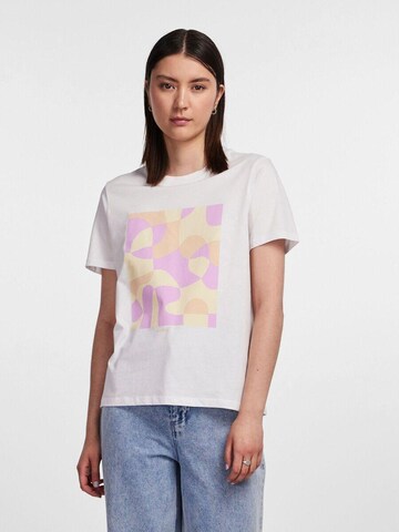 PIECES T-Shirt 'MOLLY' in Weiß