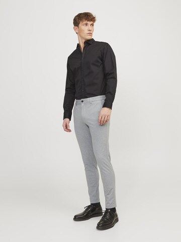 JACK & JONES Slimfit Chinohose in Grau