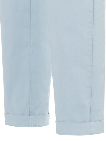 MAC Slimfit Chinohose 'MAC CHINO ice blue PPT'‌‌‌‌‌‌‌‌‌ in Blau