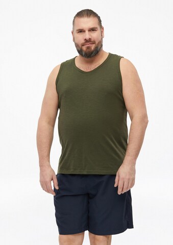 s.Oliver Men Big Sizes Board Shorts in Blue: front
