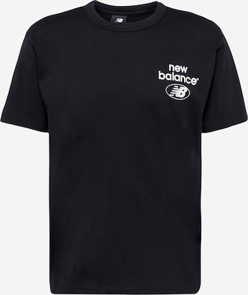 new balance T-Shirt in Schwarz: predná strana