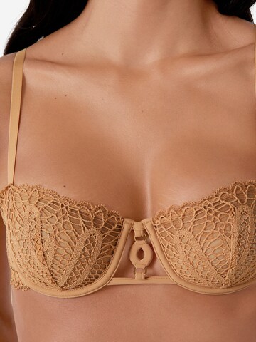Balconcino Reggiseno 'Virtuose' di ETAM in beige