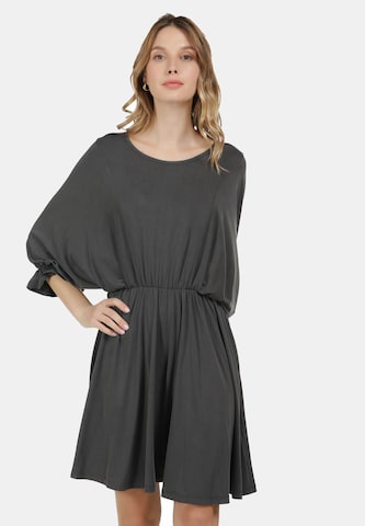 DreiMaster Vintage Dress in Grey: front