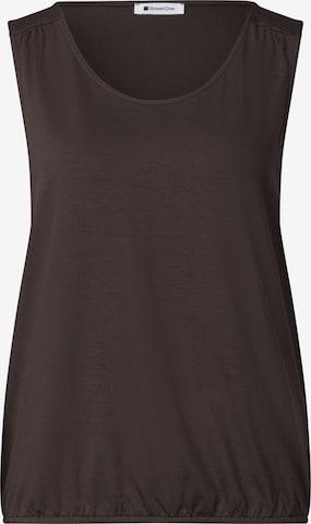 STREET ONE Top in Braun: Vorderseite