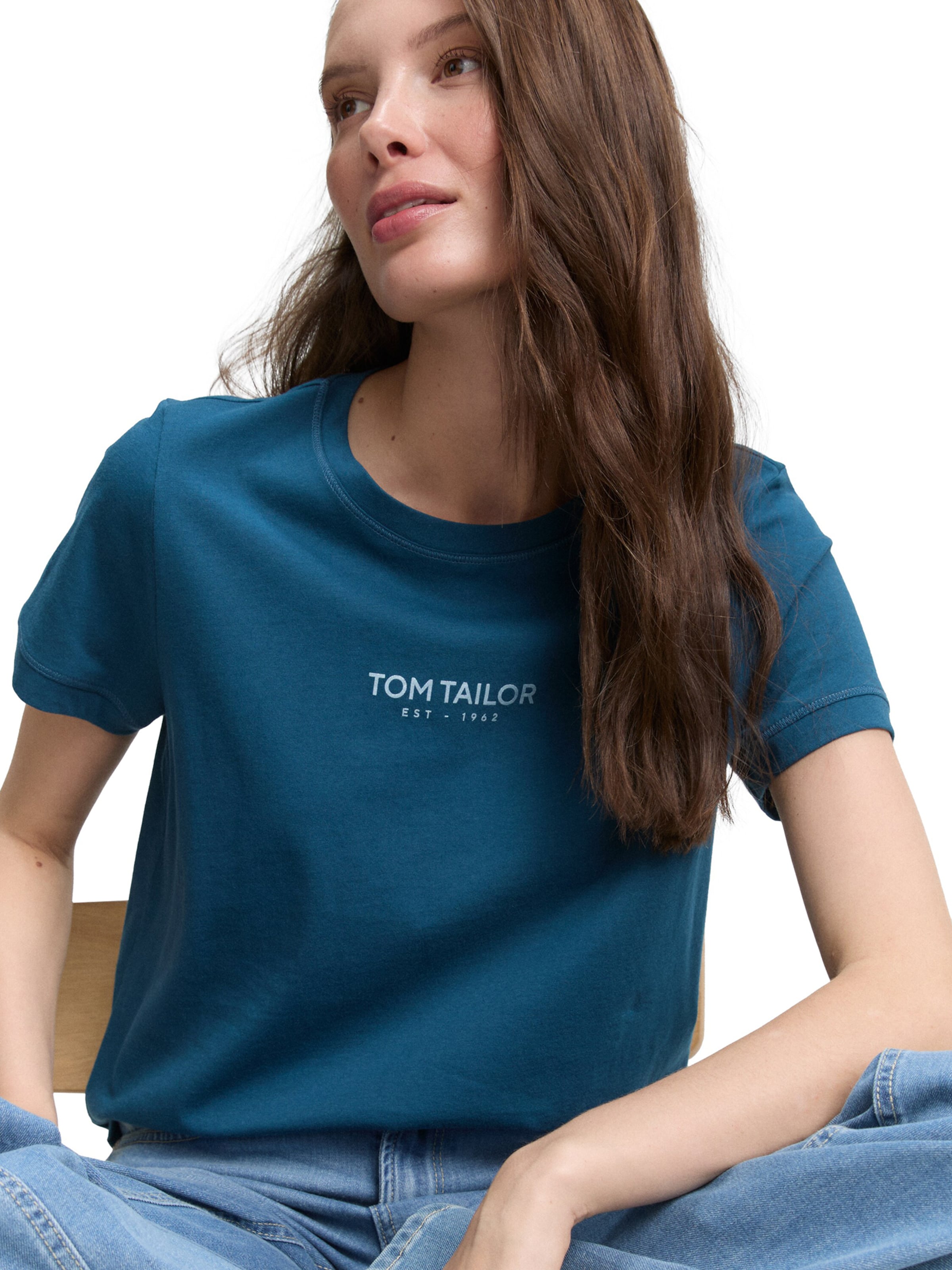 TOM TAILOR Футболка в Синий