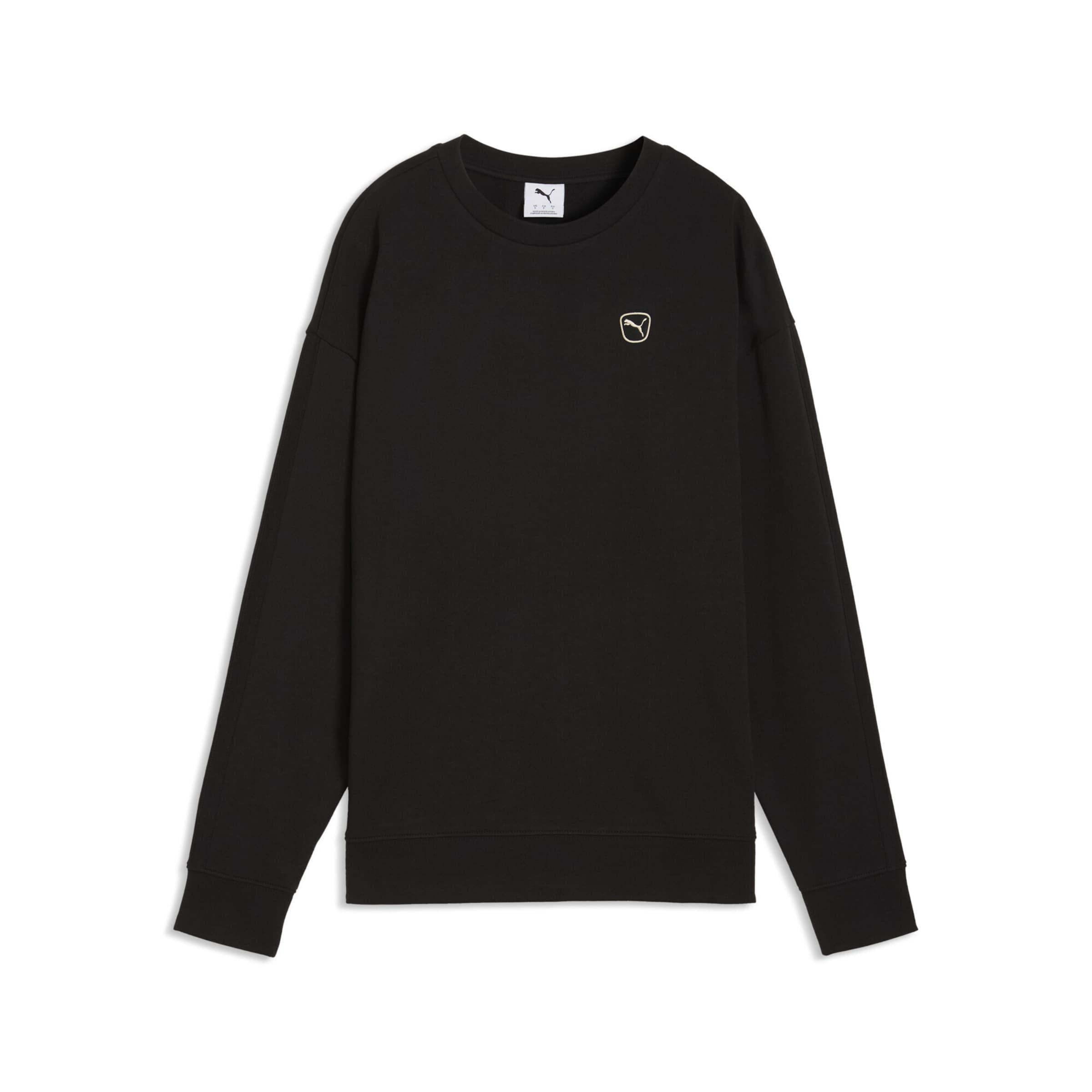 PUMA Sweatshirt 'Essentials' in Schwarz: Vorderseite