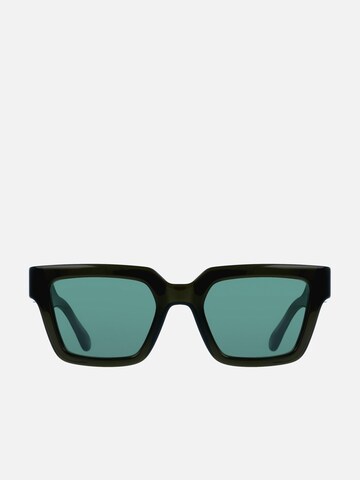 Lunettes de soleil FERRAGAMO en vert