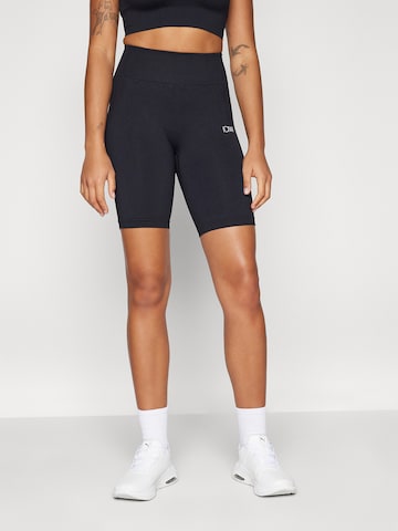 ICANIWILL Skinny Športové nohavice 'Define' - Čierna: predná strana