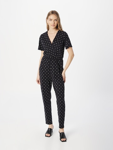 People Tree Jumpsuit 'Leaf' in Schwarz