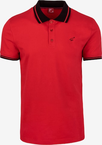 SPITZBUB Shirt 'Rainer' in Red: front