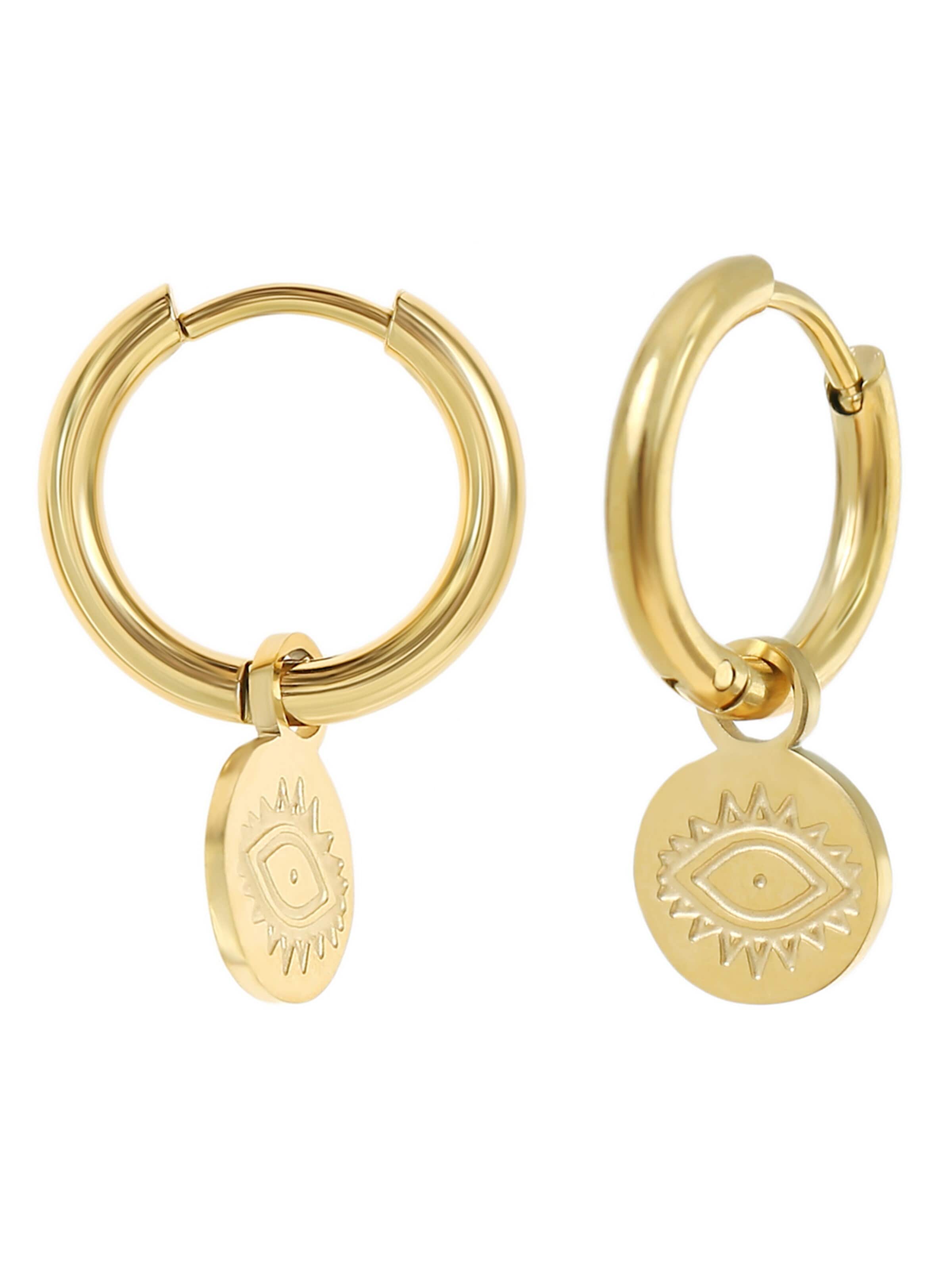 Made by Nami Earrings 'Augen' in Gold