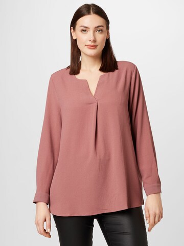 ABOUT YOU Curvy Blouse 'Valentina' in Purple: front