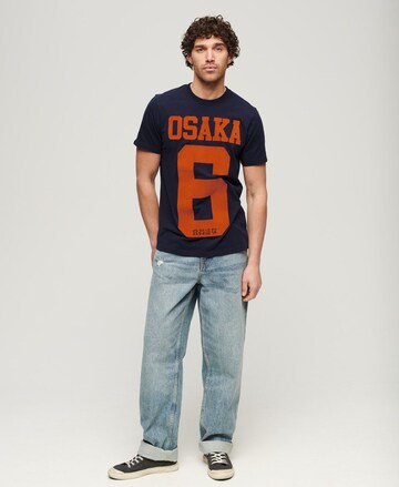 T-Shirt 'Osaka' Superdry & Co en bleu : devant