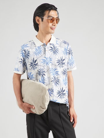 FYNCH-HATTON Poloshirt in Weiß: Vorderseite