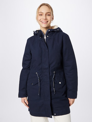 Parka d’hiver QS en bleu : devant