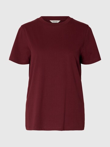 SELECTED Shirt in Red: front