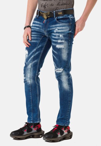 CIPO & BAXX Regular Jeans in Blauw