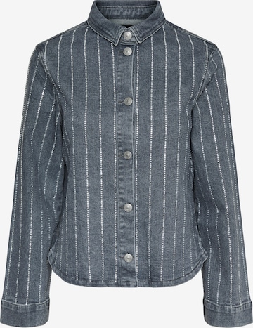 PIECESBluza 'Siffi' - siva boja: prednji dio