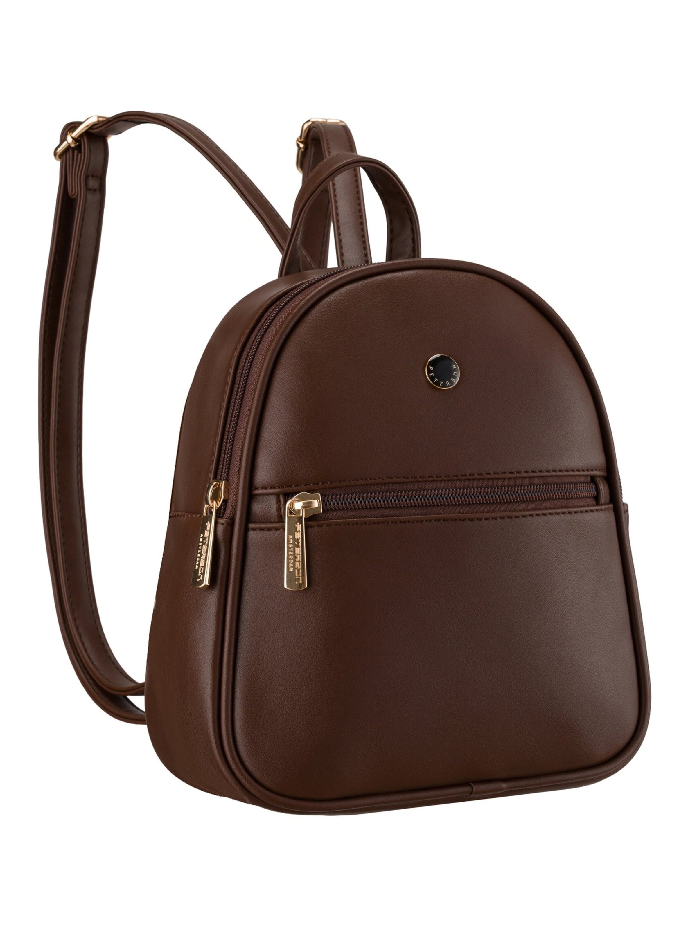 Tomshop24-7 Backpack 'Katja Peterson mini' in Brown: front