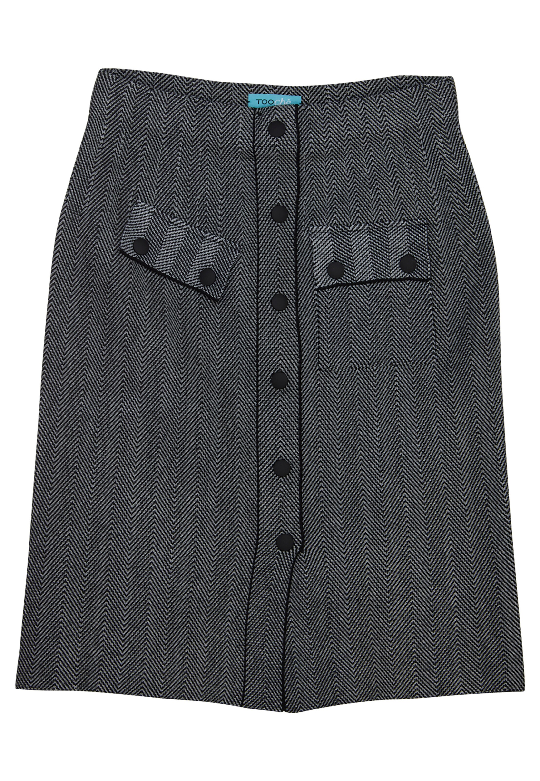 TOOche Skirt in Grey: front