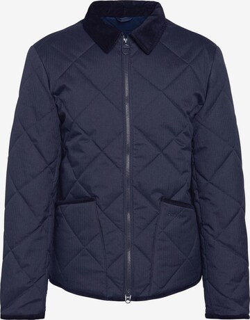 Barbour Tussenjas 'Easton Liddesdale' in Blauw: voorkant