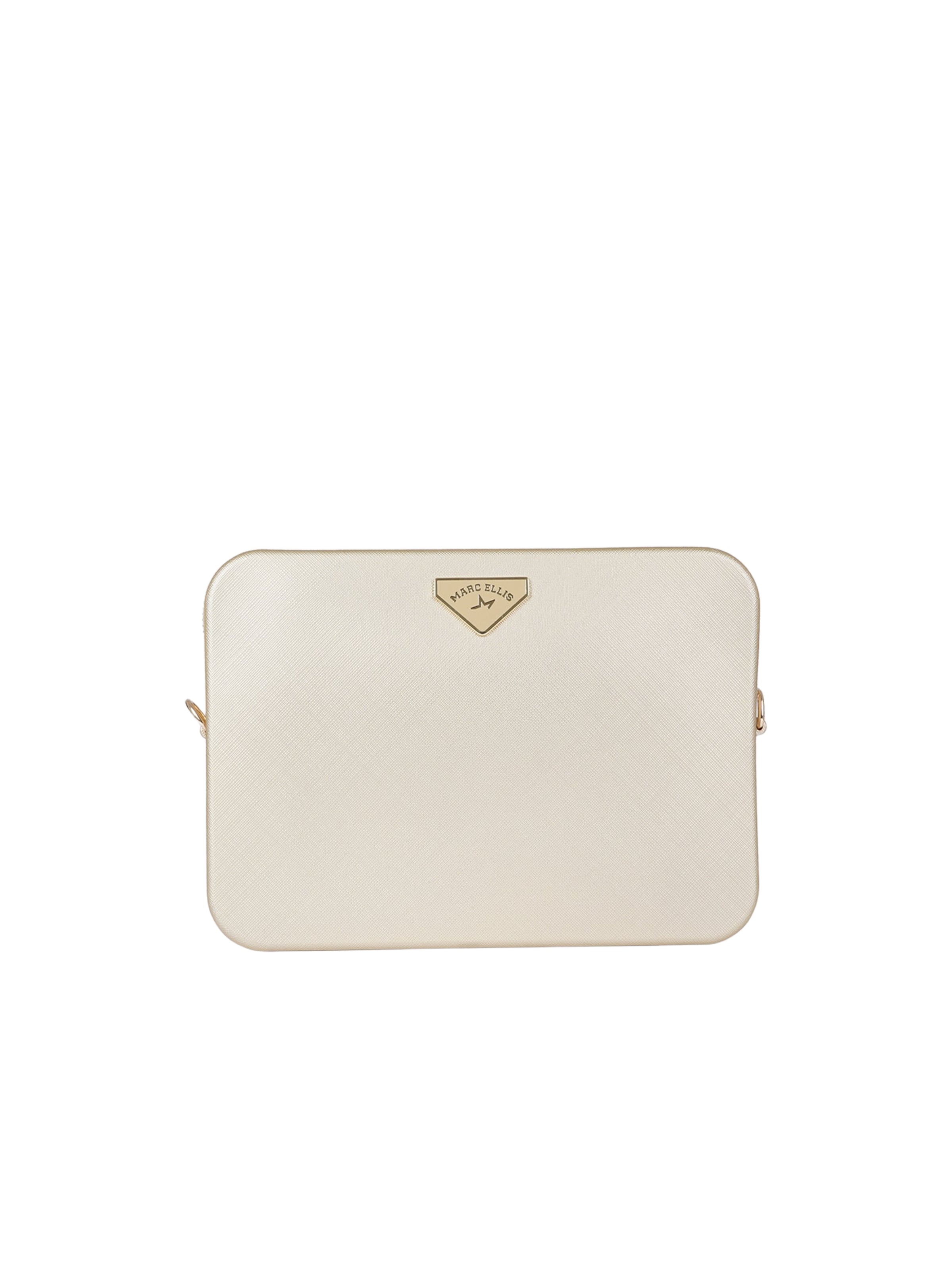 Marc Ellis Schultertaschen in Gold: Vorderseite