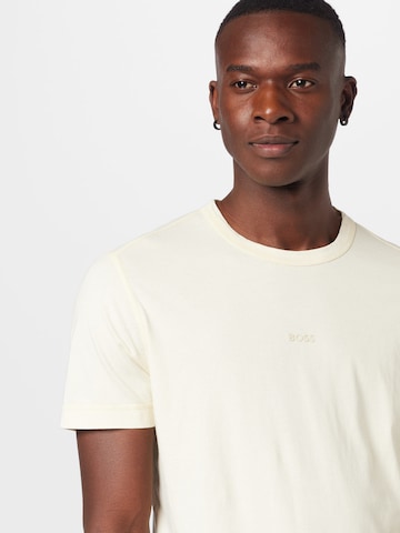 T-Shirt 'Tokks' BOSS en beige