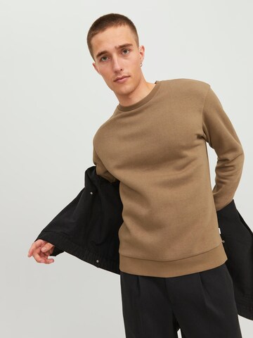 JACK & JONES Sweatshirt 'Bradley' in Brown