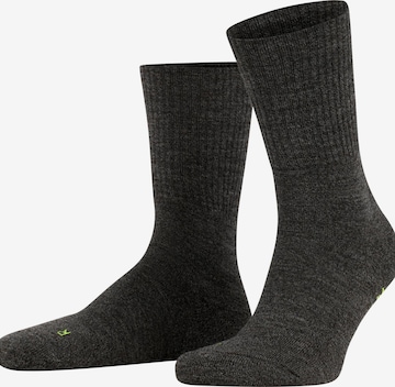 FALKE Socks 'Walkie Light' in Grey: front