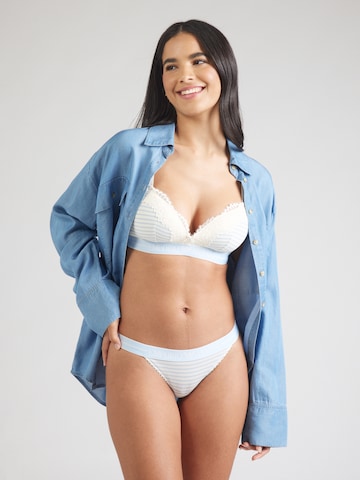Triangle Soutien-gorge Emporio Armani en blanc