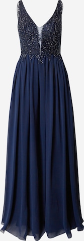 Unique Kleid in Blau: predná strana