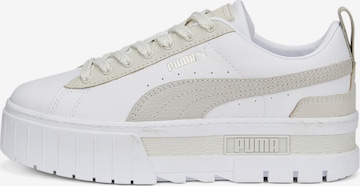 Baskets basses 'Mayze PRM' PUMA en blanc : devant