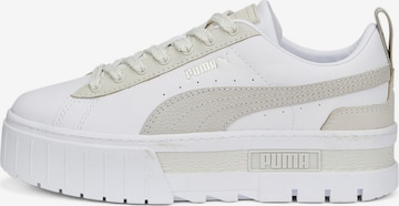PUMA Platform trainers 'Mayze PRM' in White: front