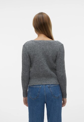 VERO MODA Sweater 'Mara' in Grey