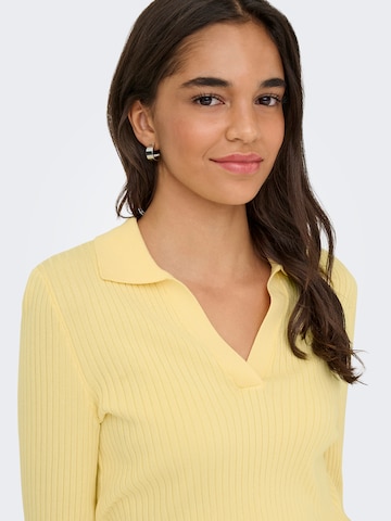 Pull-over 'ONLKAYA' ONLY en jaune