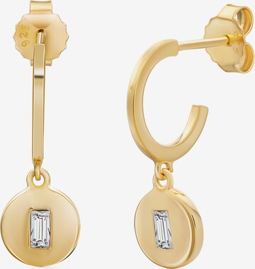 caï Earrings in Gold: front