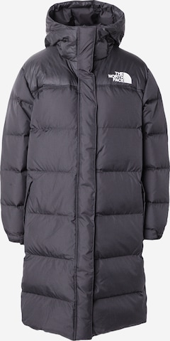 THE NORTH FACE Зимнее пальто 'Nuptse' в Черный: спереди