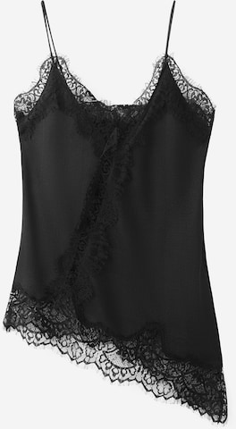 MANGOBluza 'TINTA' - crna boja: prednji dio