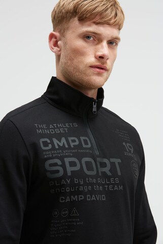 CAMP DAVID Shirt in Black