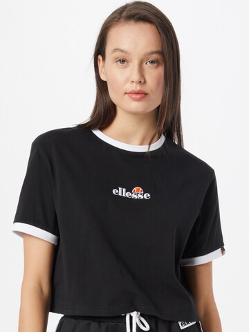 ELLESSE T-shirt 'Derla' i svart: framsida