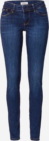 Jean 'Pixie' Pepe Jeans en bleu : devant